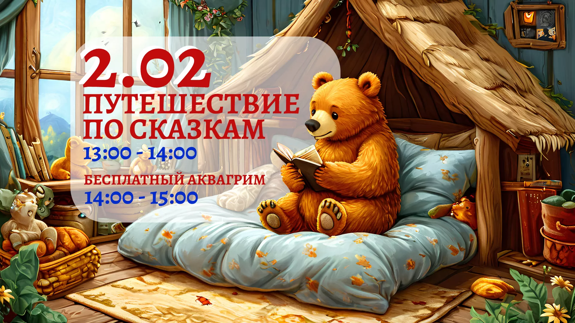 Детская анимация Путешествие по сказкам_02.02.25